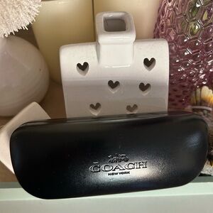 Coach Black Eyeglass Case